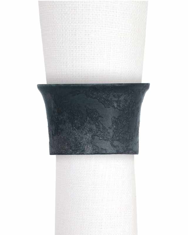 Terra Flare Napkin Rings, Set Of 4